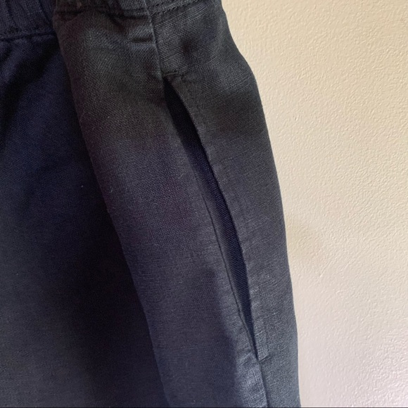 J Jill ~Love Linen Tall Black Pants - Picture 5 of 9